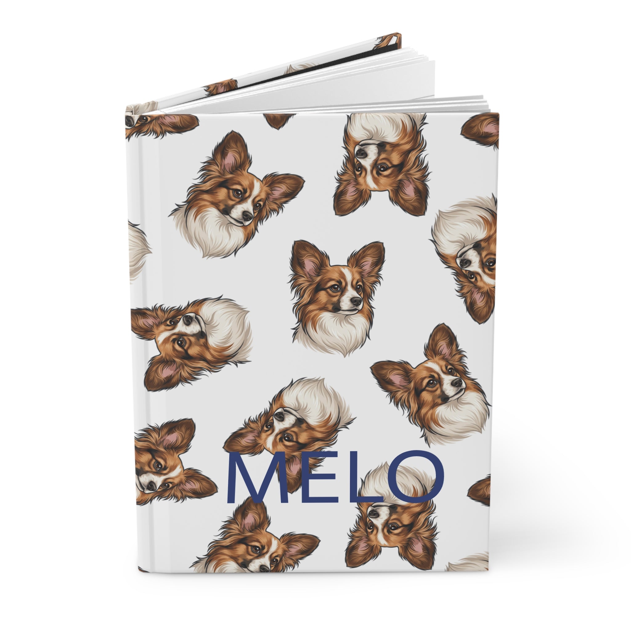 Personalized Hardcover Journal — Custom Photo Matte Notebook for Memories & Daily Notes