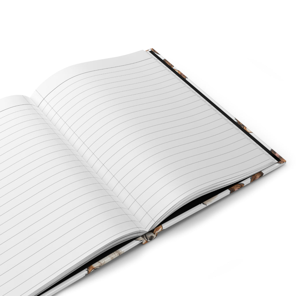 Personalized Hardcover Journal — Custom Photo Matte Notebook for Memories & Daily Notes
