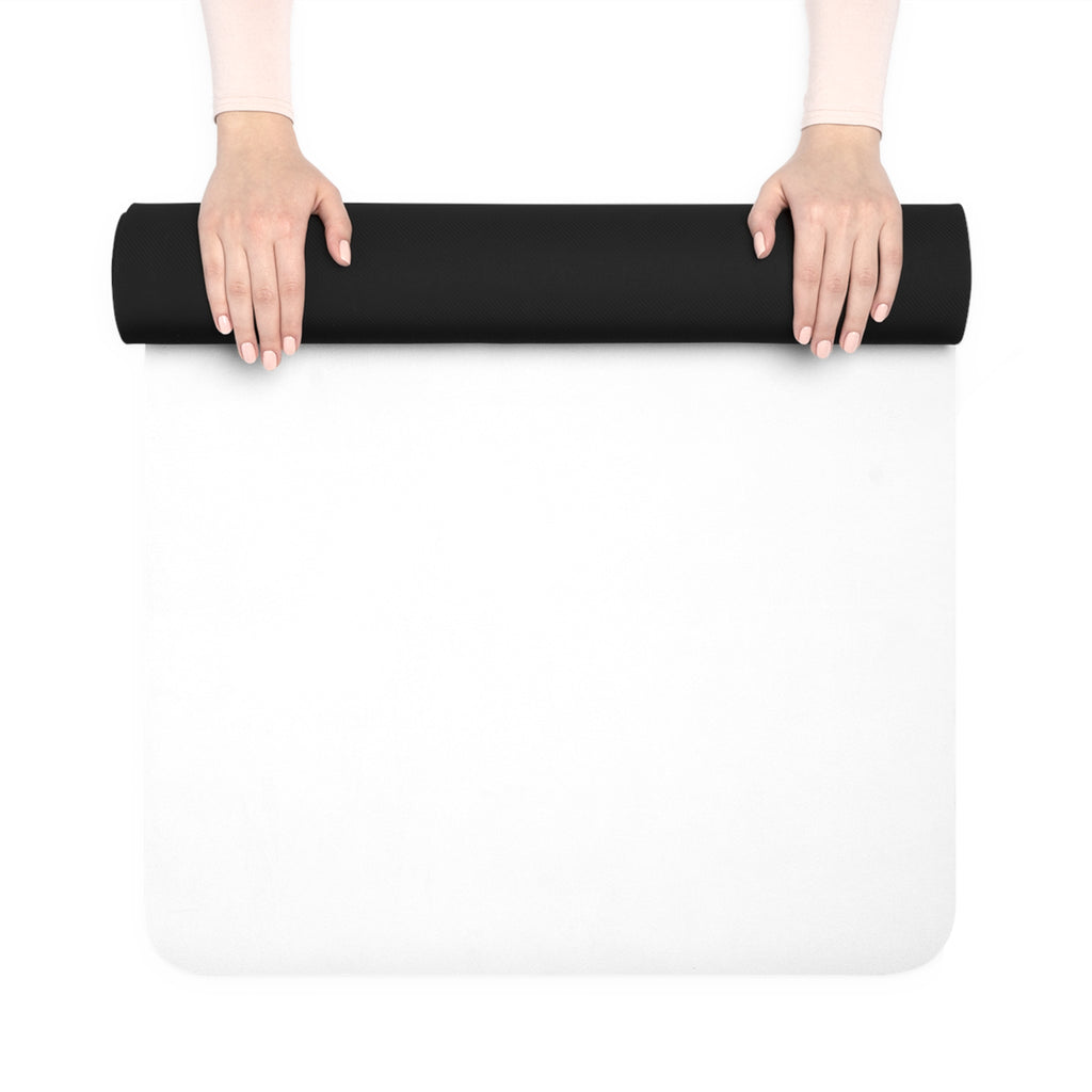Yoga Mat — "I Am Good Enough" Rubber Fitness Mat for Mindful Practice